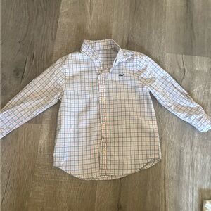 Vineyard vines pastel button down 100% cotton 2T